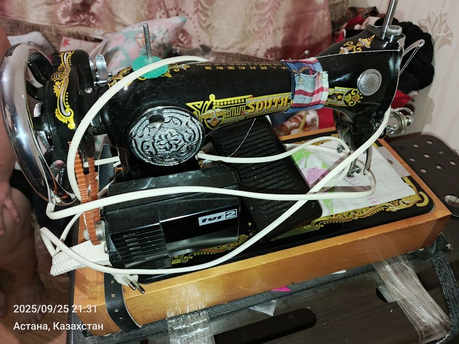 Продам швейную машинку. 
В рабочем состоянии