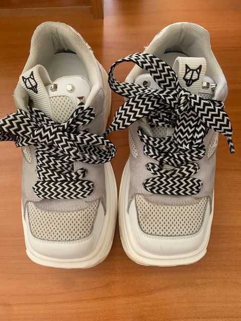 Кроссовки женские из натуральной кожи Naked Wolfe 35-36 размер