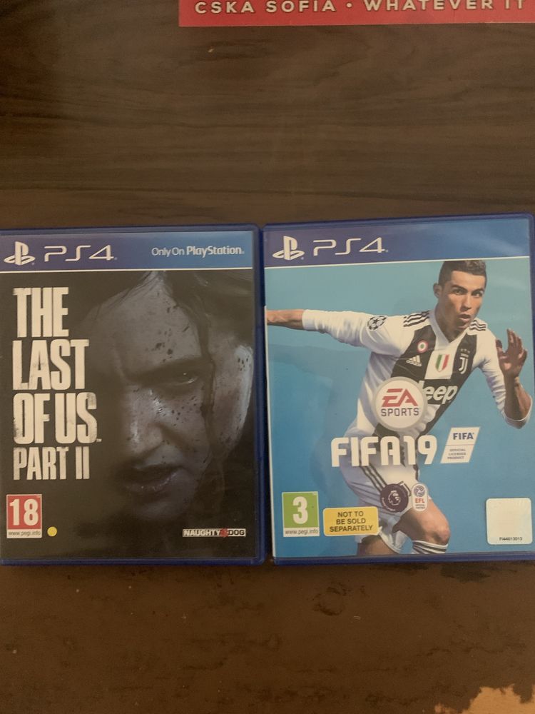 The Last Of Us Pt2/Fifa 19 Ps4