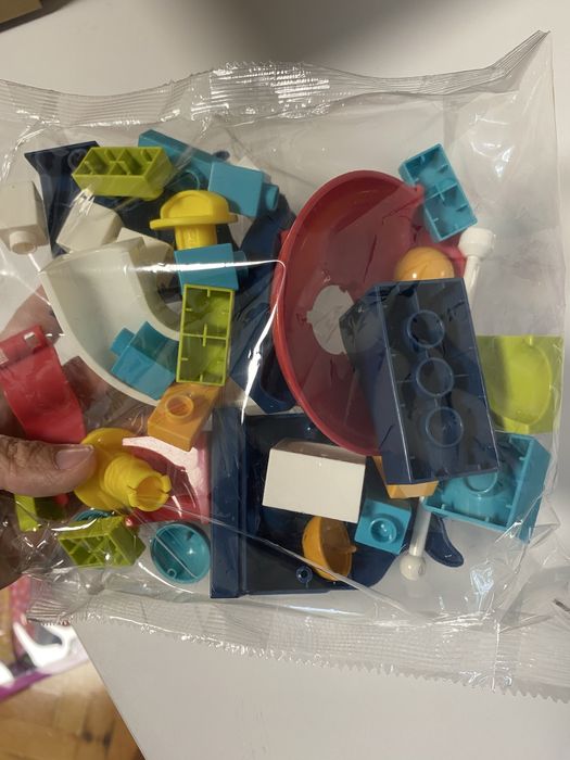 Занимателна музикална маса 2 в 1-страна с активности и с конструктор