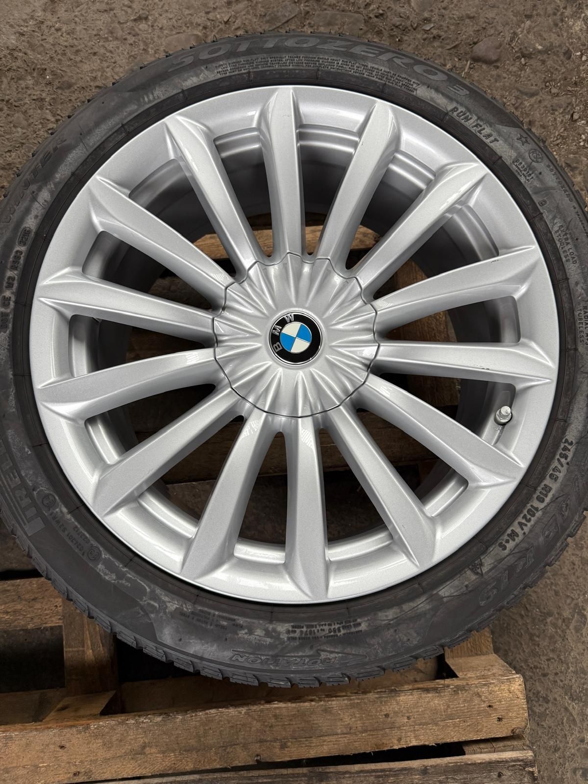 Jante originale BMW seria 7 G11 G12 style 620 cu anvelope 245/45 R19