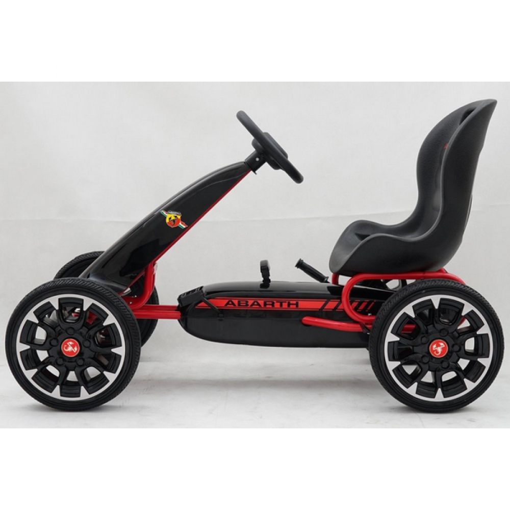 Картинг Abarth Pedal Go Kart с меки гуми