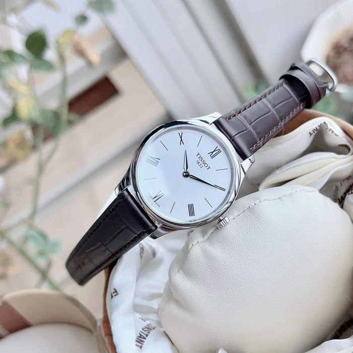 Оригинальные новые женские Tissot Tradition 5.5 Lady часы Швейцария