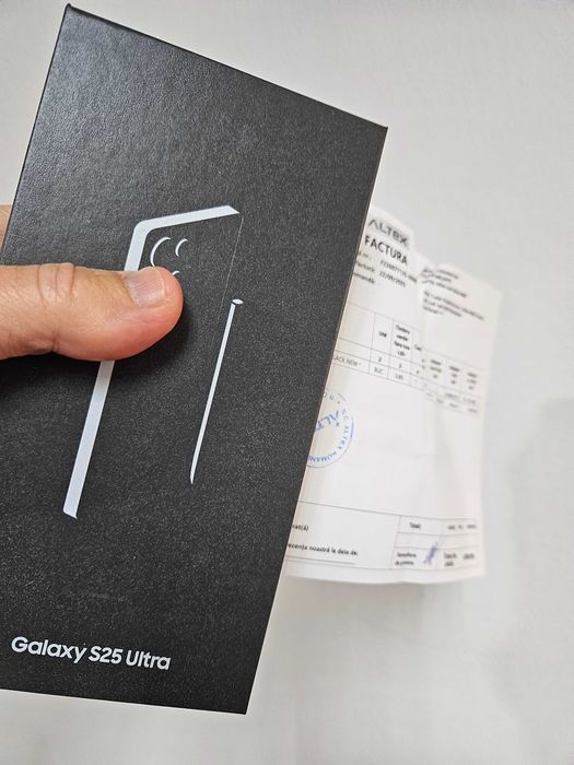 Samsung Galaxy S25 ultra 256gb sigilat la cutie 2 ani Garantie.