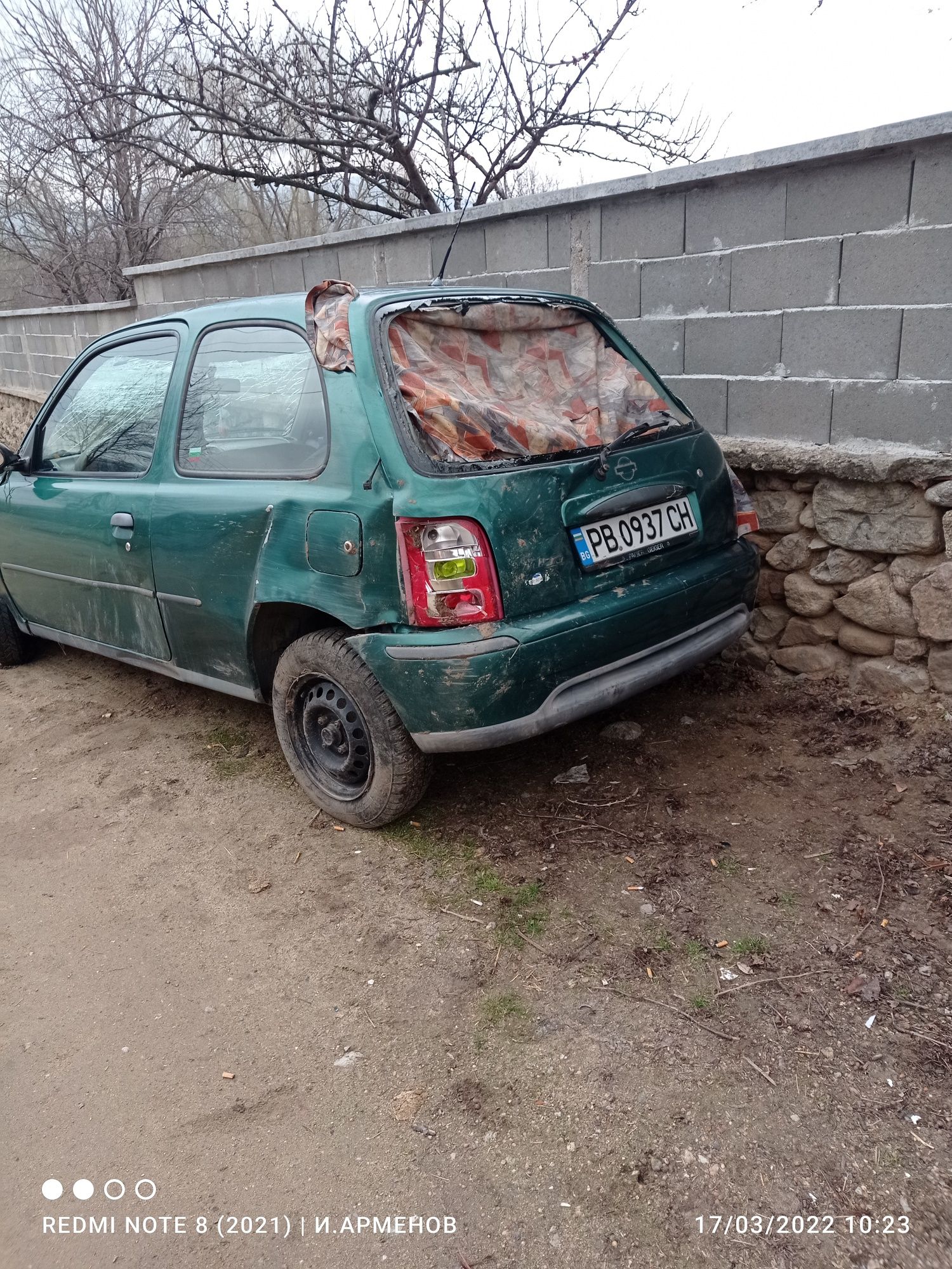 Micra 1.5d на части