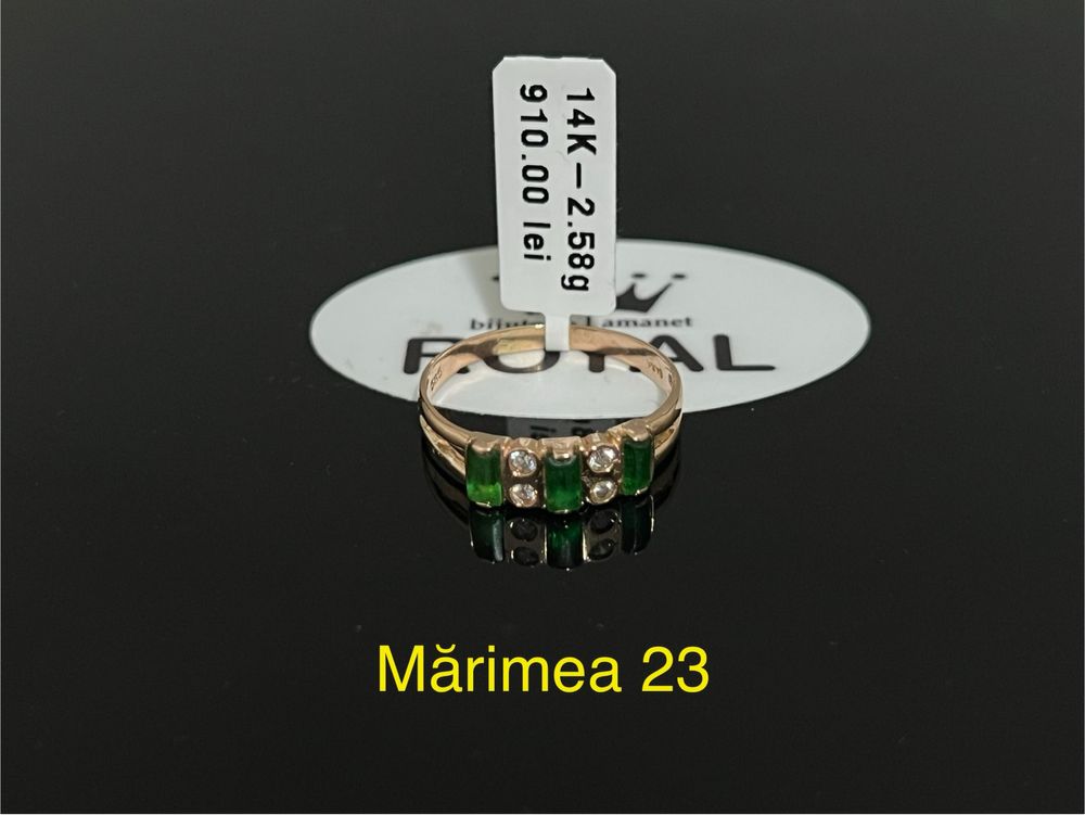 Bijuteria Royal CB : Inel dama aur 14k 2,58gr