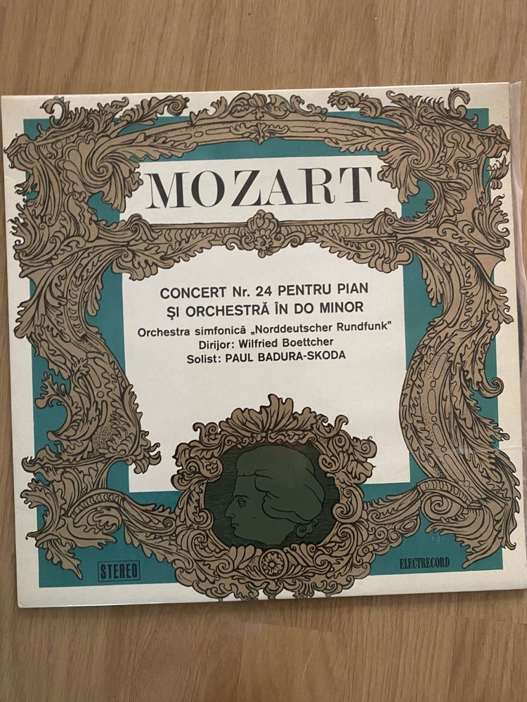 Mozart-concert nr.24- disc vinyl