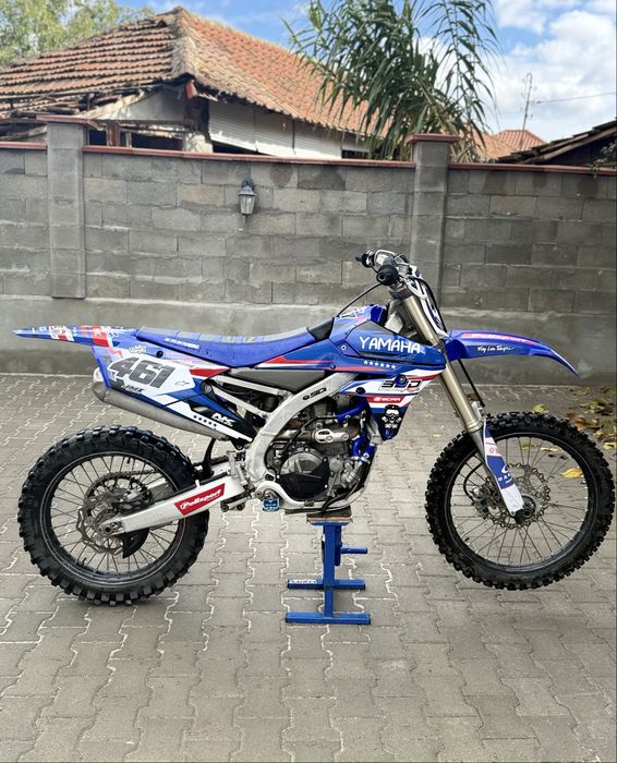 Yamaha yz450F 2017г launch control, кросов мотор!