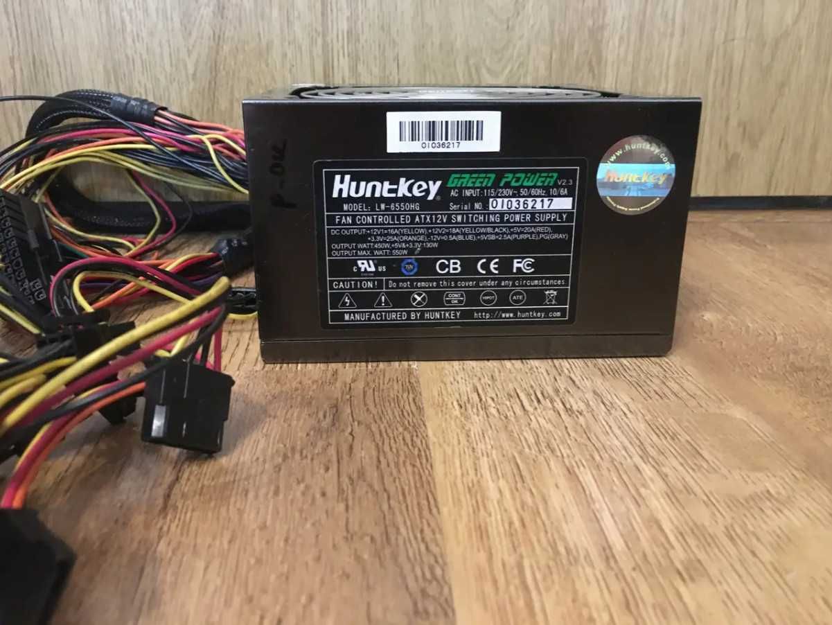 Блок питания Huntkey 550w