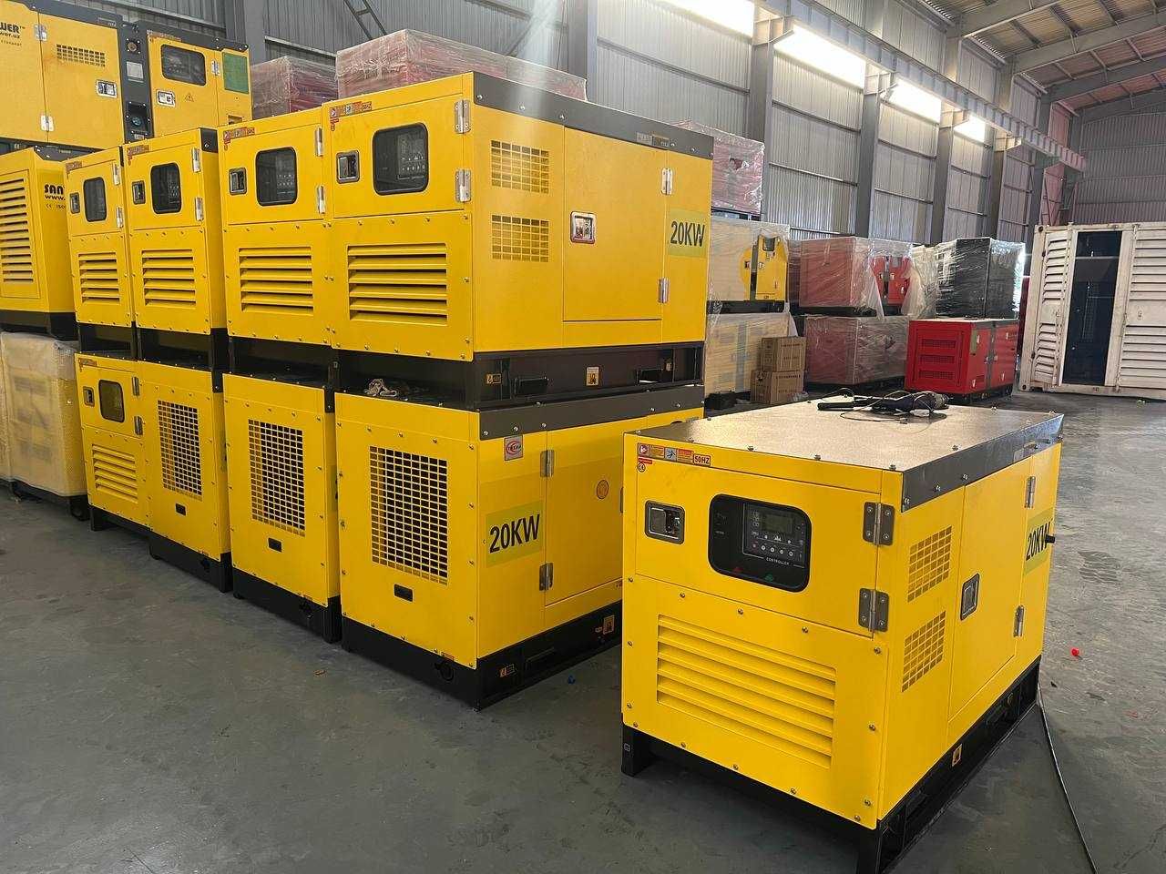 генераторы SANY POWER 20/30/50/100/200/300/400/до 1000 квт в наличии