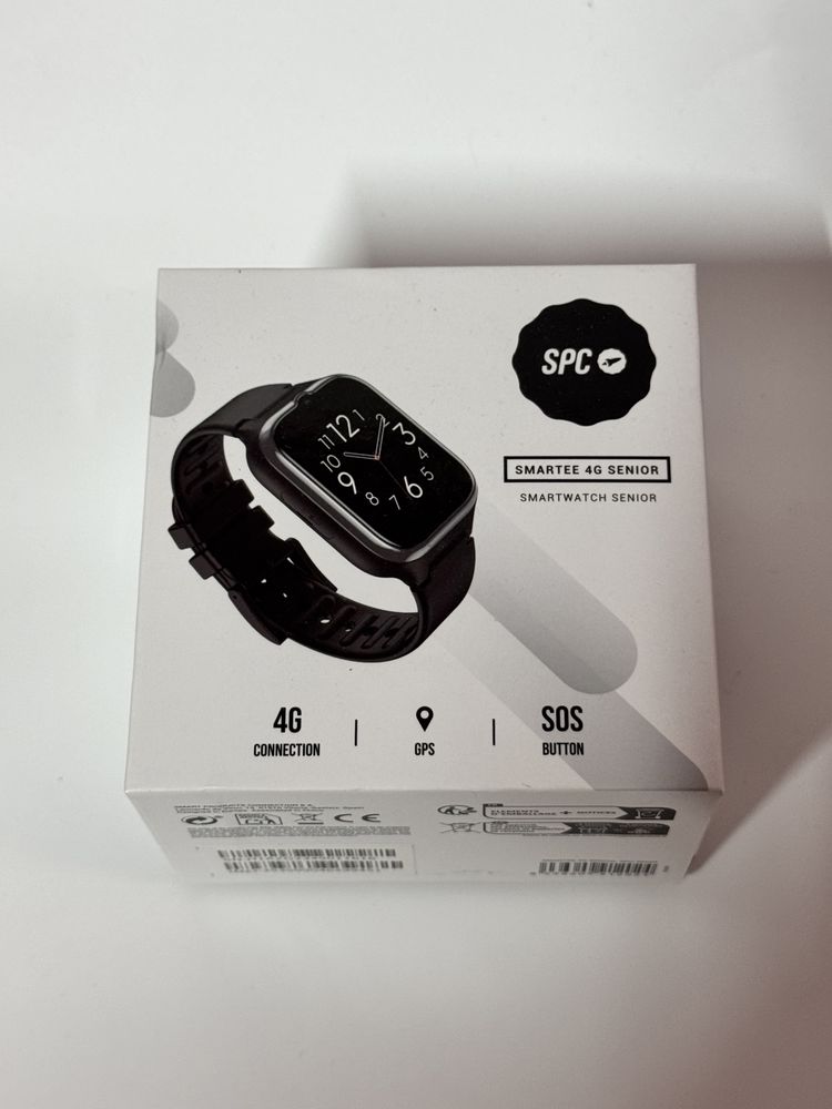 SPC SMARTWATCH PENTRU SENIORI, smartee 4G, gps, sos buton, NOU