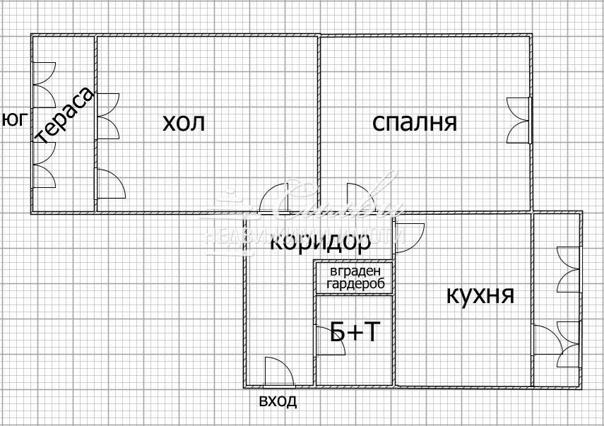 Двустаен апартамент на ПРЕДПОЧИТАН ТРЕТИ етаж– кв. Тракия!