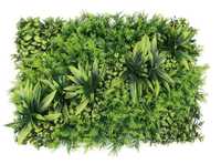 Panou artificial verdeata eucalipt feriga merisor flori
