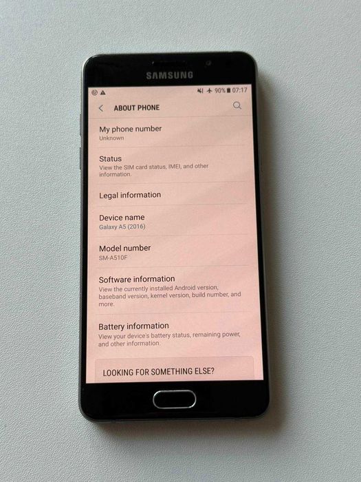 Samsung Galaxy A5 (2016) - SM-A510F - Rețea Orange