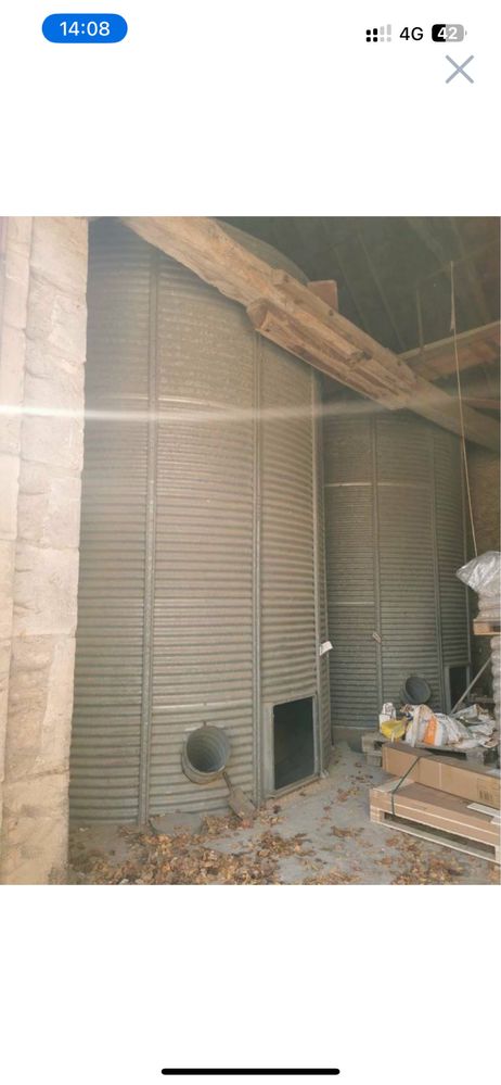 Siloz de cereale 50 tone tabla groasa