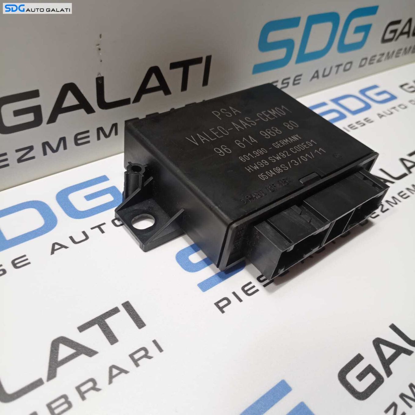 Unitate Modul Calculator Senzori Parcare Parktronic Peugeot 807 2002 - 2008 Cod 9661496880 [1819]