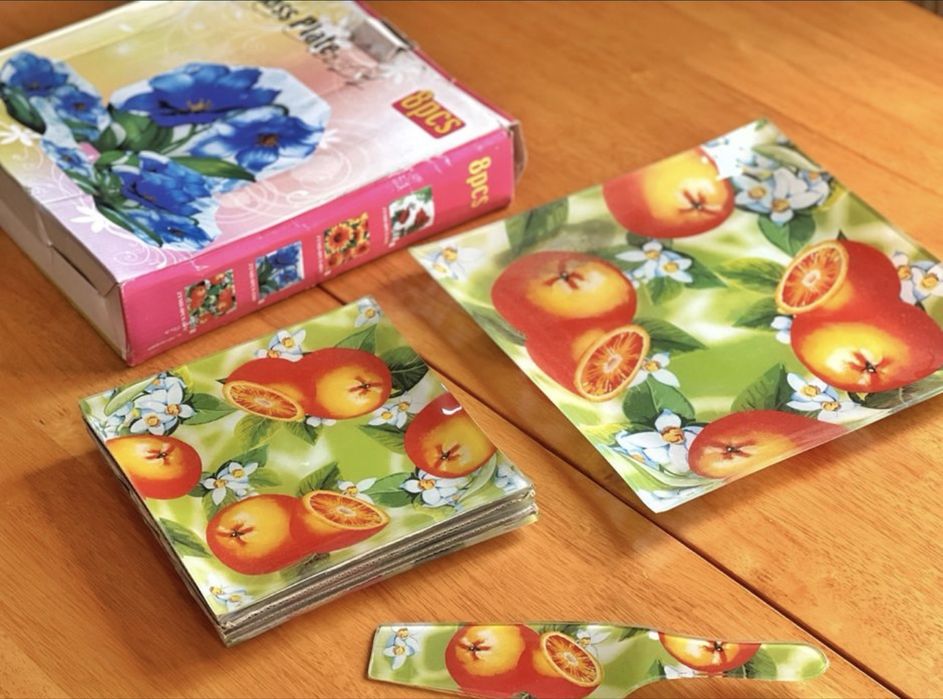 Набор тарелок блюдце табак тарелки