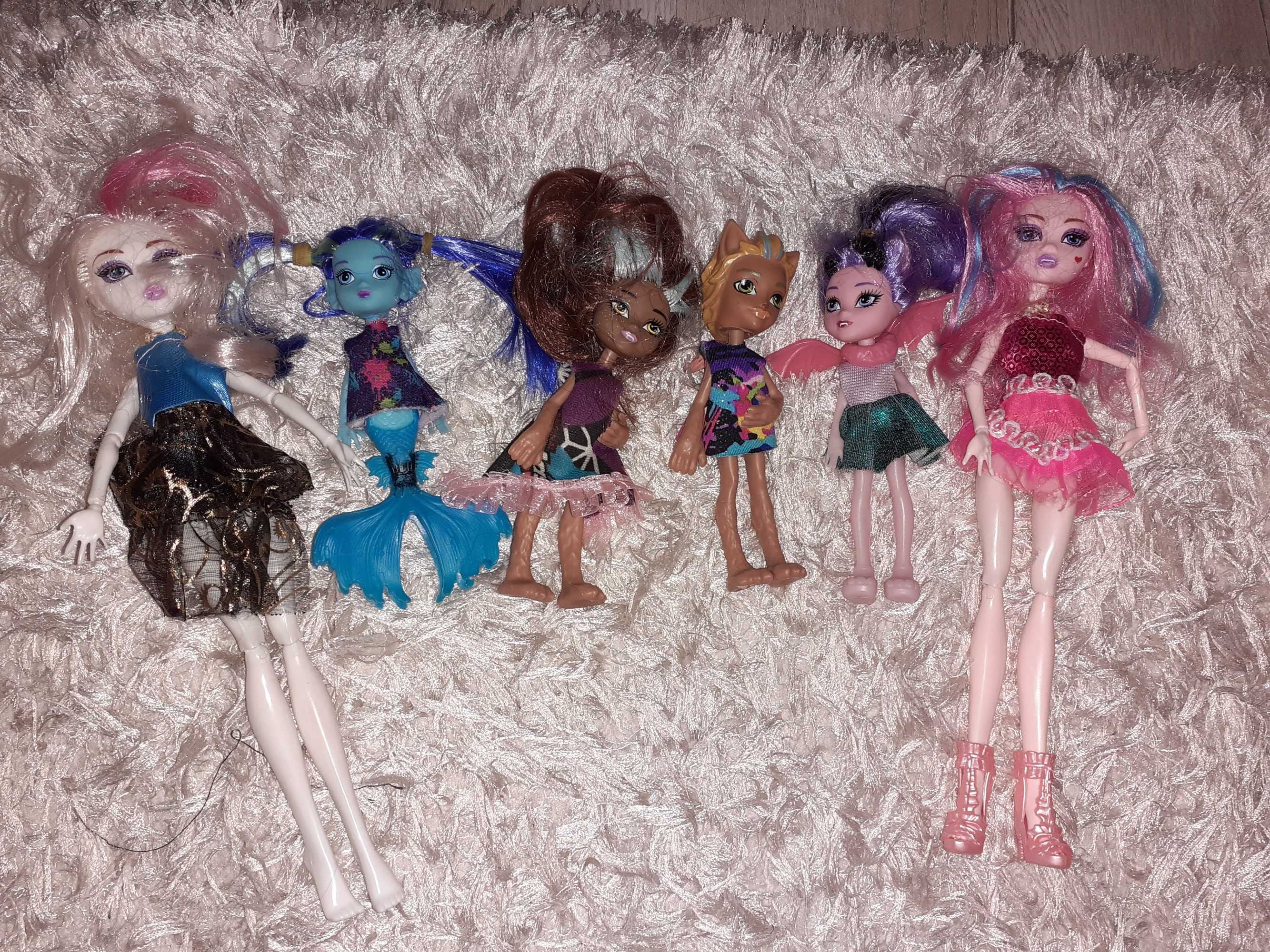 Enchantimals, fetele ponei, Monster High, Barbie, Noriel, Disney