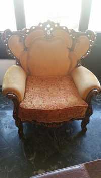 Холова гарнитура от бароков диван с 4 барокови кресла