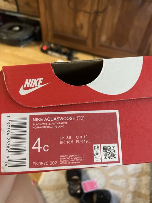 Детски чехли Nike aquaswoosh-19,5 размер