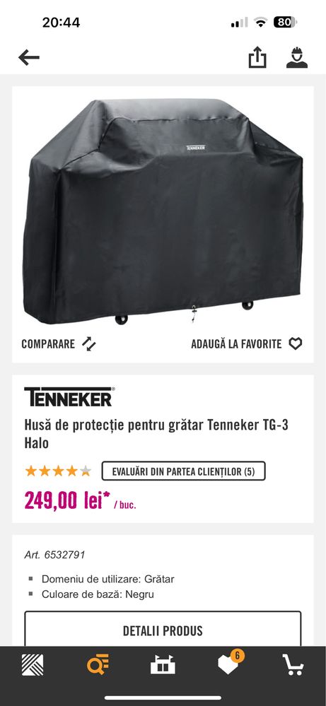 Husa Gratar Tenneker Tg-3 Halo