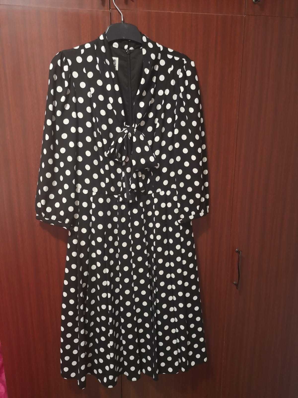 Rochie cu buline, ANNE KLEIN, NOUA, marimea M