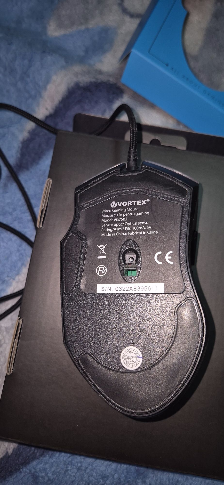 Mouse vortex 5000 DPI aproape nou