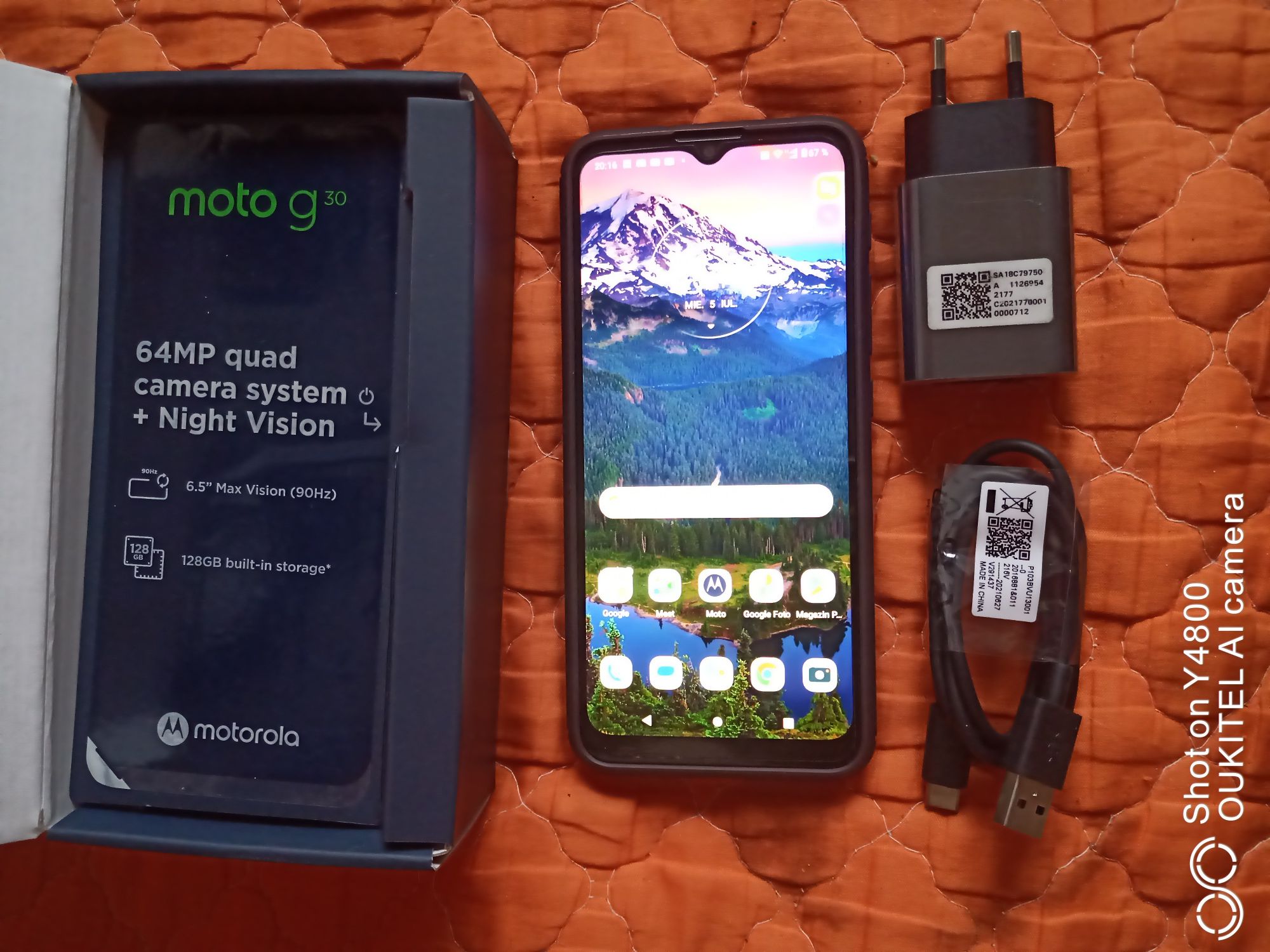 telefon Motorola moto g30