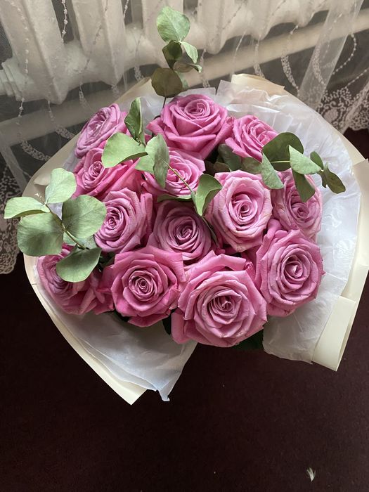 Букет роза 5мын тг