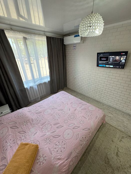 Сдам квартиру по суточно по часам  с кондиционером.