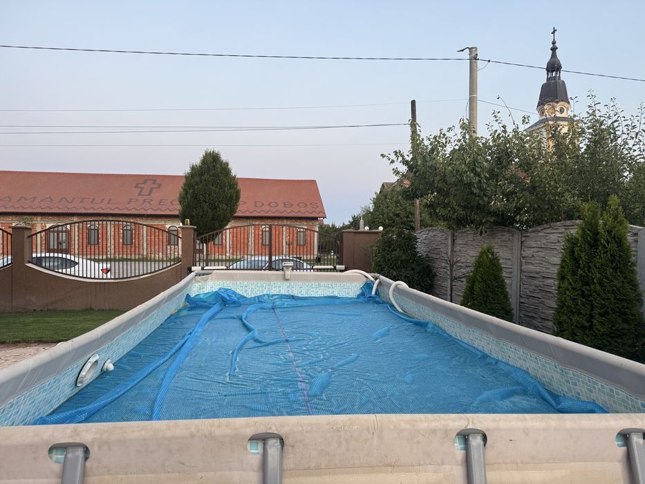 Piscina Intex+pompa nisip+pompa filtru