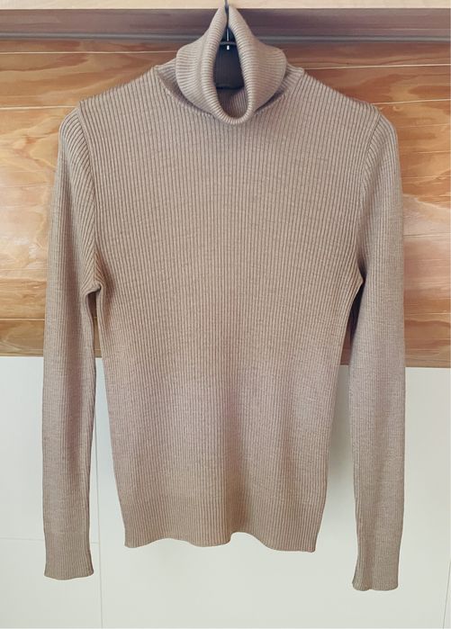 Maletă Heinzelmann, mărime M, 50% lână, culoare beige
