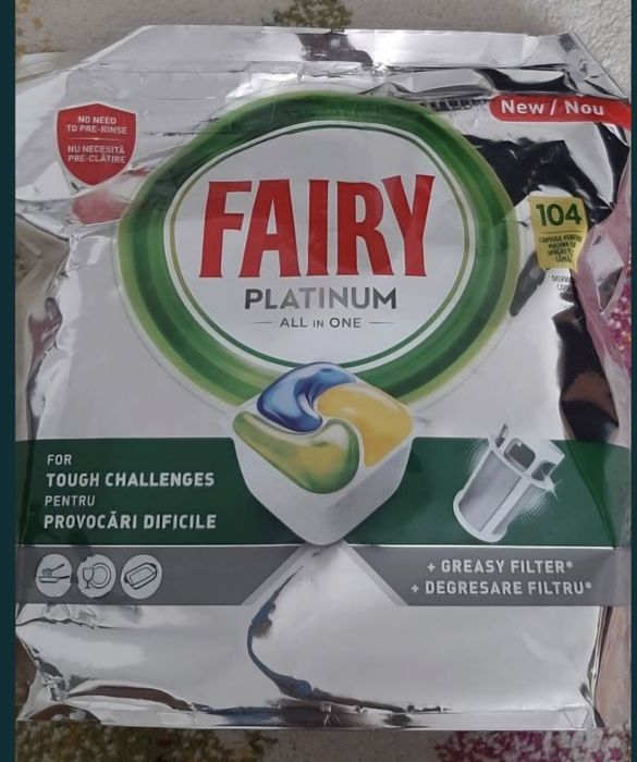 Pampers harmonie  chilot nr 4 Capsule Fairy platinum all in one  104