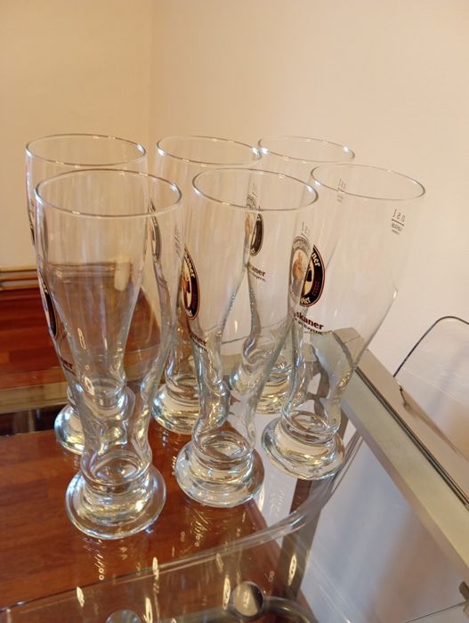 6 pahare pt bere de 0,5 ml