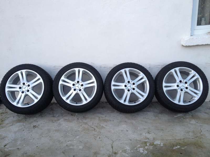 4бр. оригинални алуминиеви джанти за Мерцедес Е класа W211