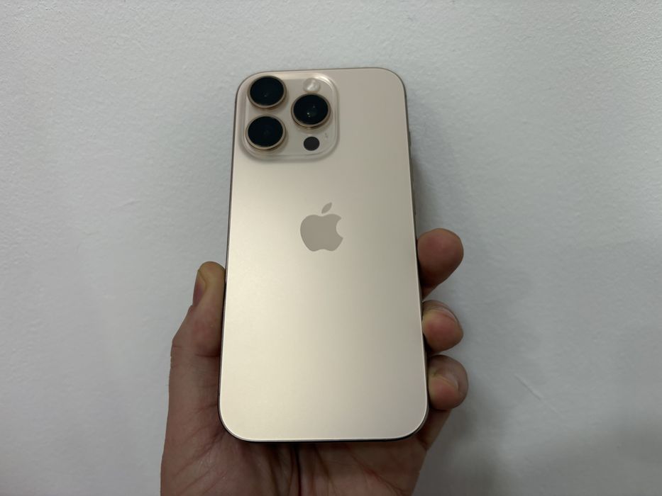 iPhone 16 Pro, 128 gb, Desert Titanium, ByPass / sau pentru recarosare