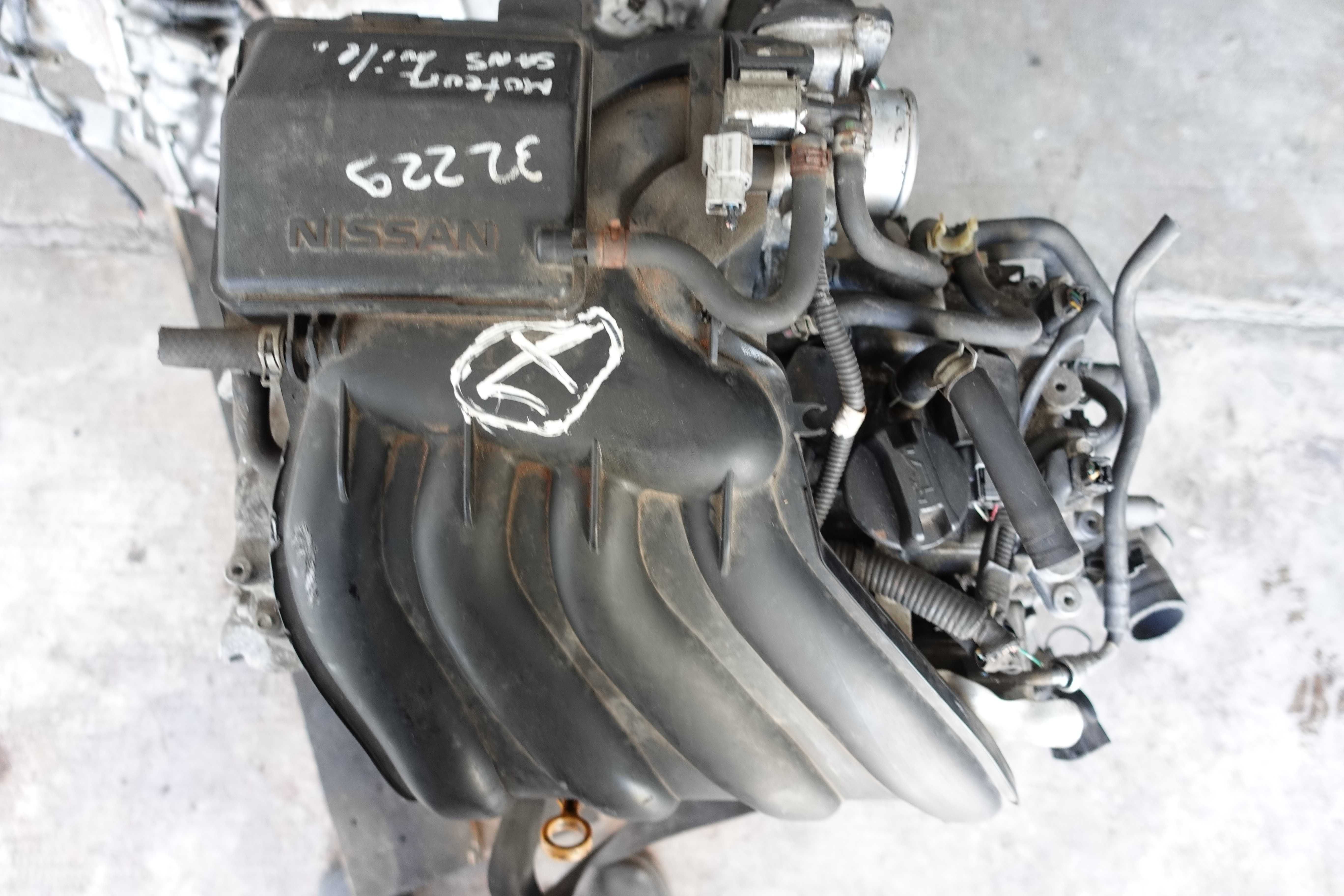 Motor 1,6i*HR16DE*110&117CpNissanJukeEu4&5*CuAnexe*72000kmMicraQashqai