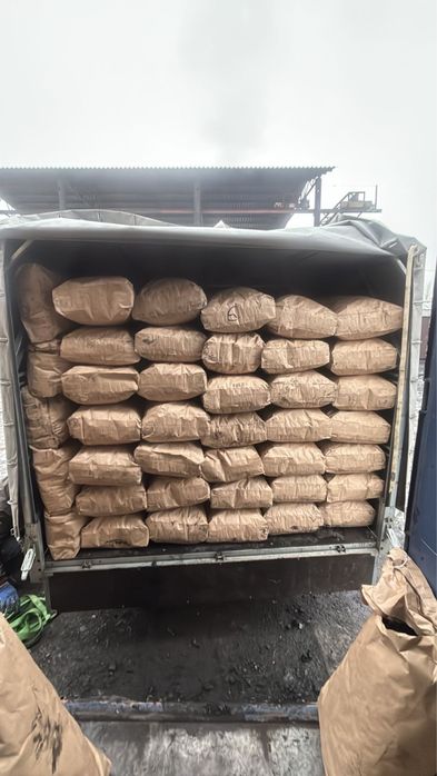 Древесный уголь береза 8 кг 3100 тенге