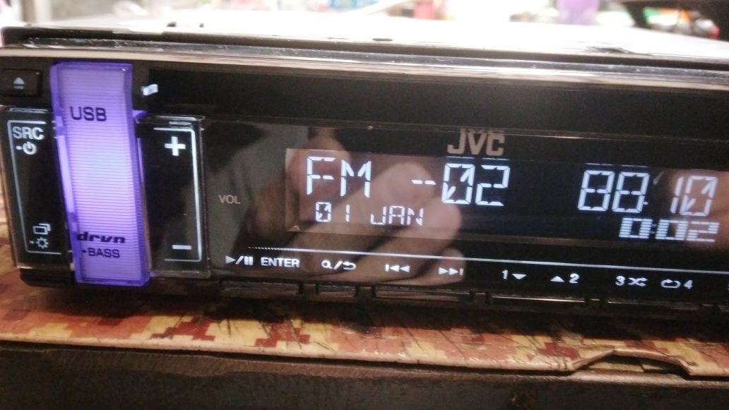 Radio cd auto jvc