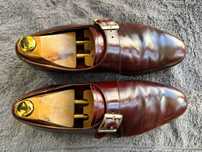 Pantofi Jones England monk strap nr 42-42,5