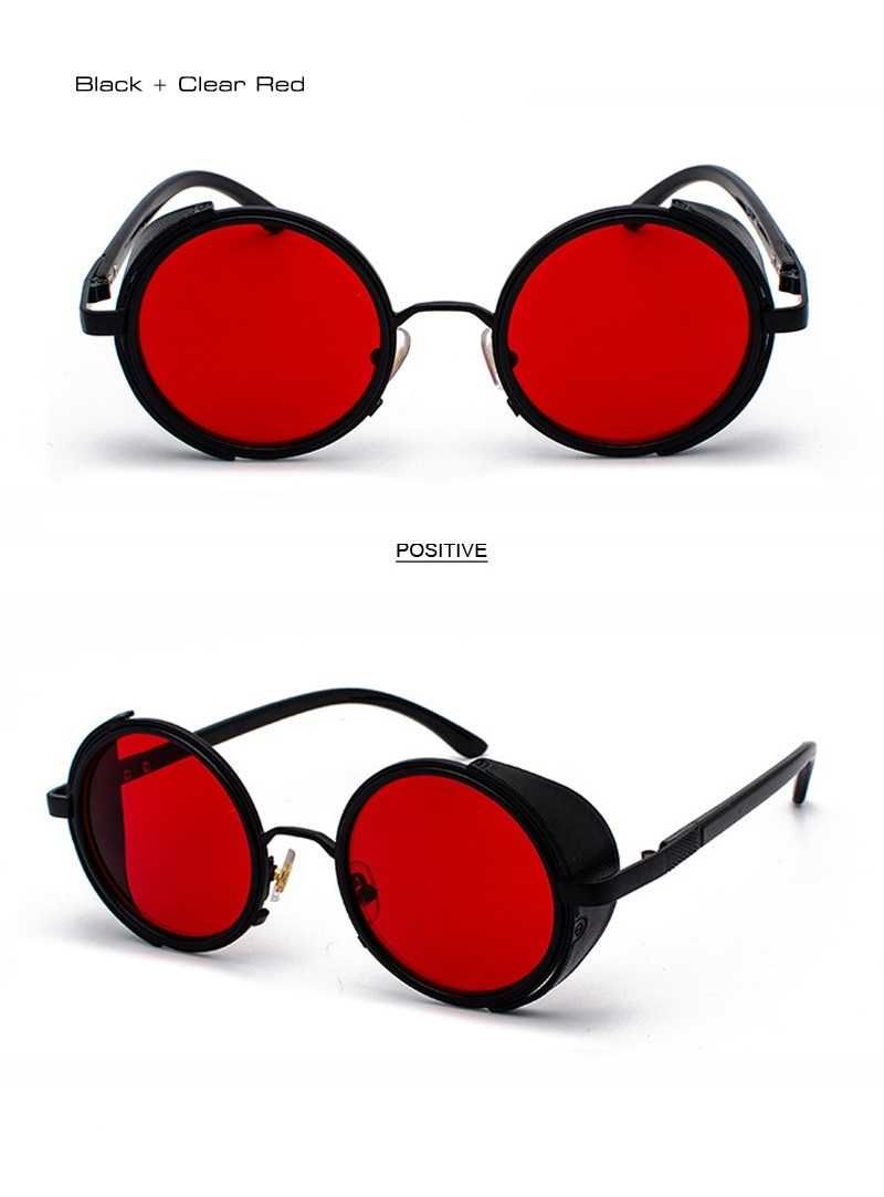 Дизайнерски Retro Vintage метални слънчеви очила Unisex UV 400 модел 1