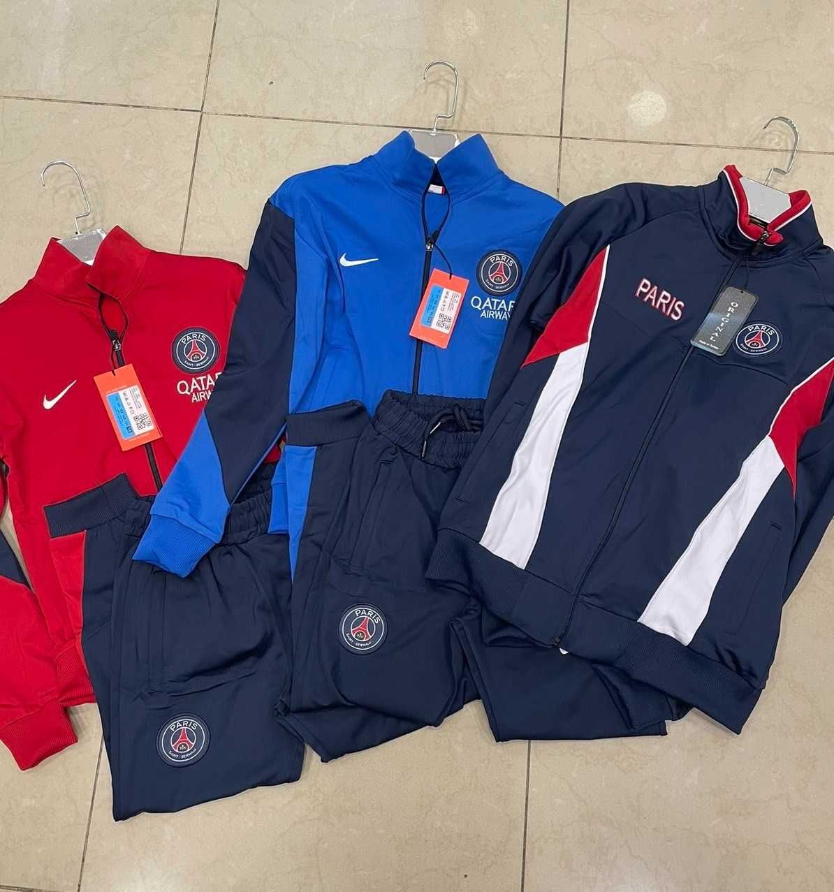 Намалени! Nike Tech Fleece / Adidas детски екипи футболни!
