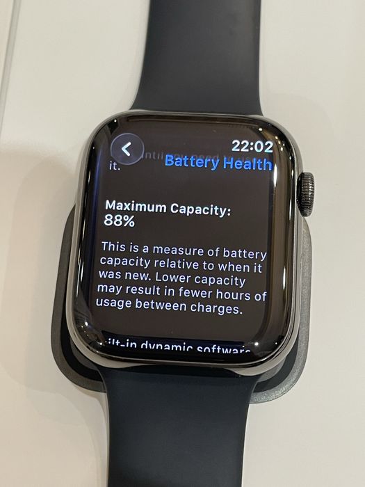 Apple watch 8 stainless steel 45mm LTE