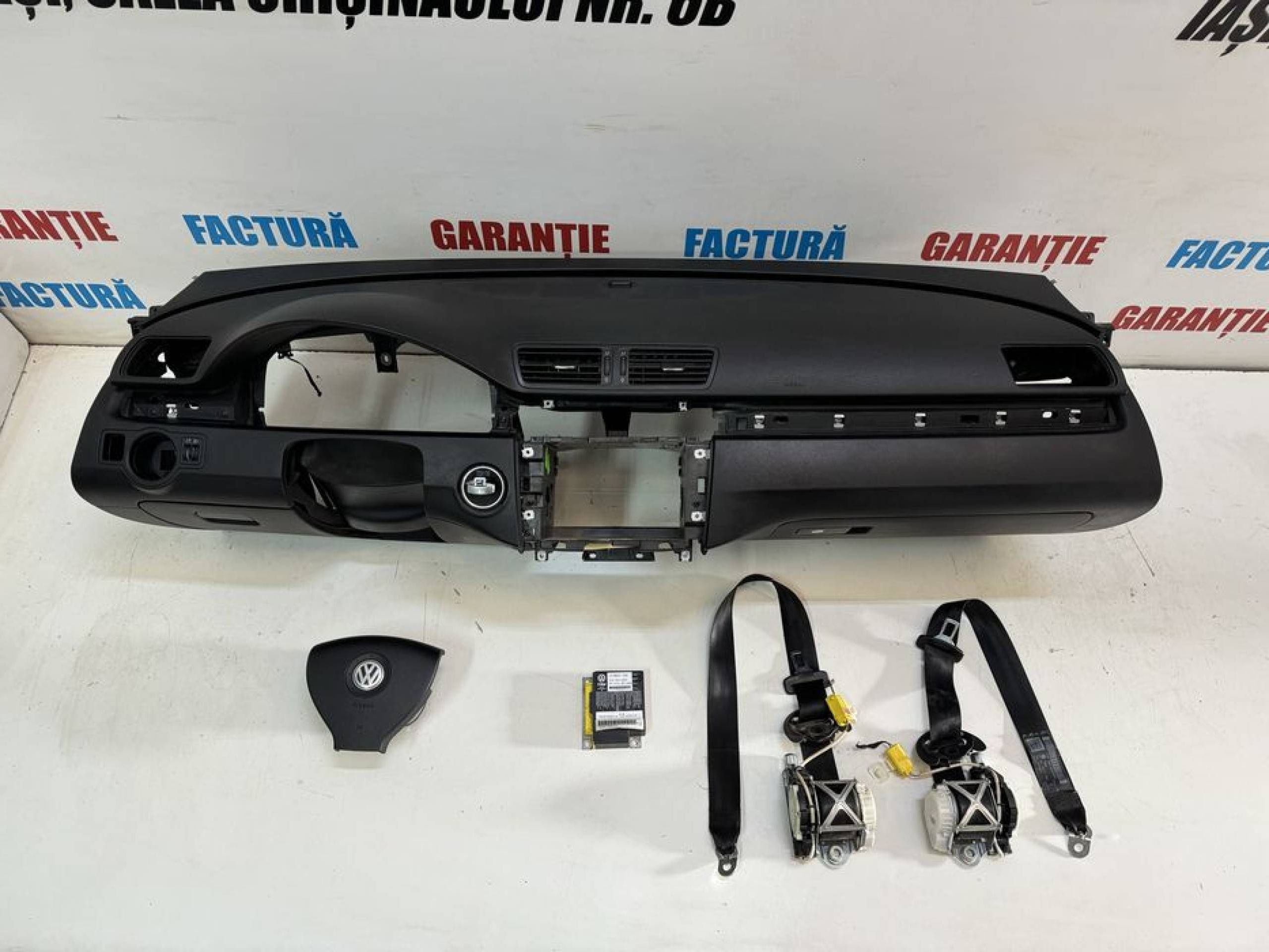 Plansa bord airbag volan 3 spite pasager centuri fata Passat B6 B7 CC