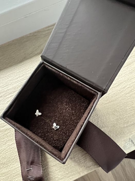 Cercei copii cu diamante Teilor