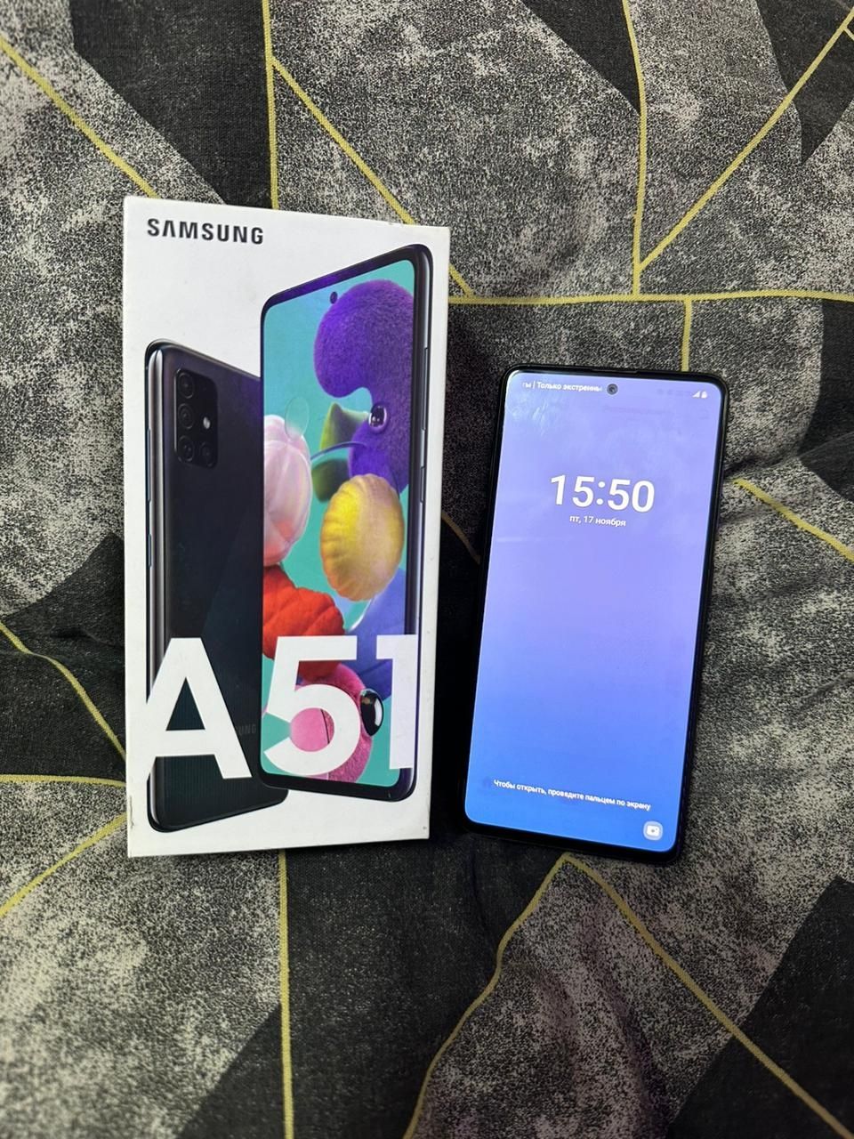 Б/у телефон( Samsung A51), неплохое состояние