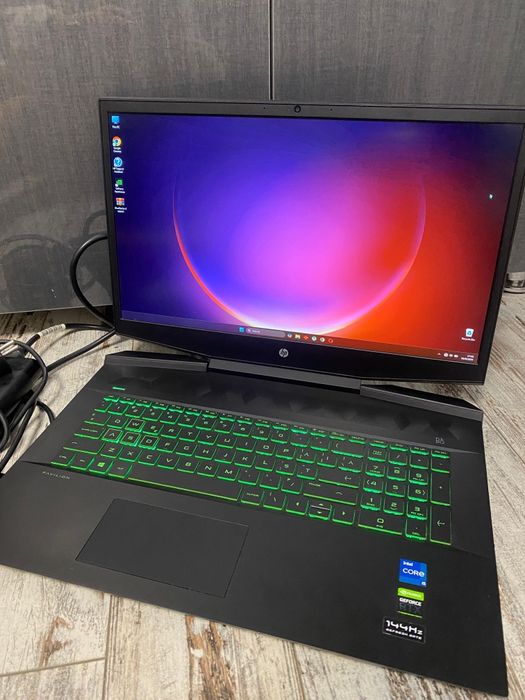 Laptop Gaming HP Pavilion 17 inch RTX 3050 ca Nou Ti