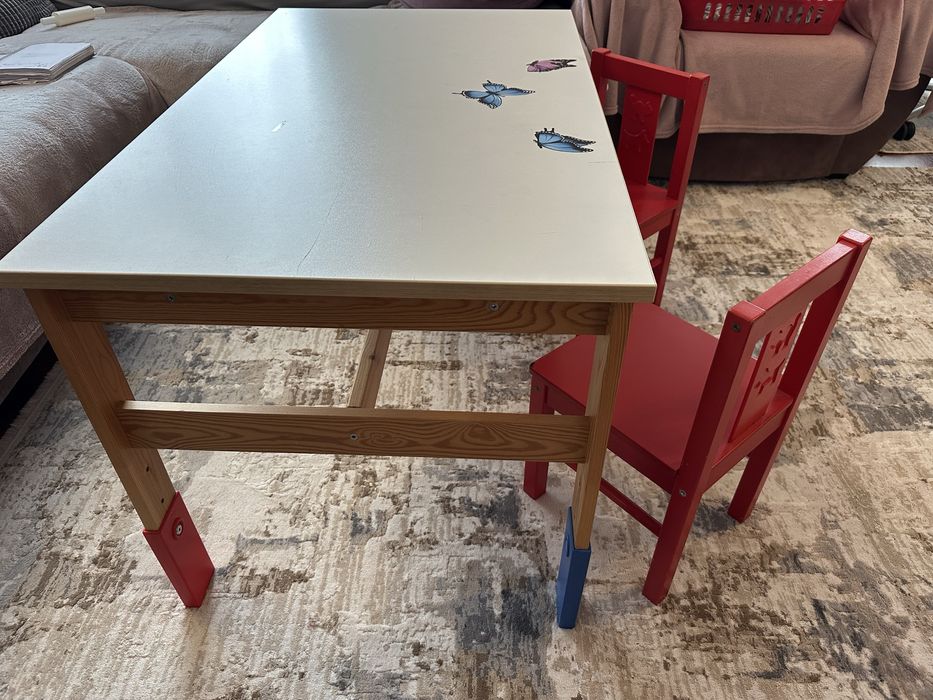 Masa copii cu scaune Ikea