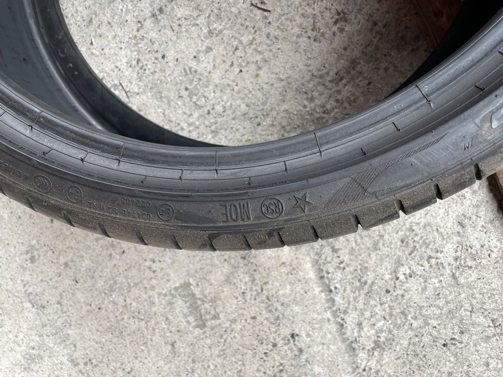 4 anvelope de vara pirelli RFT fata245/35/20 spate 275/30/20