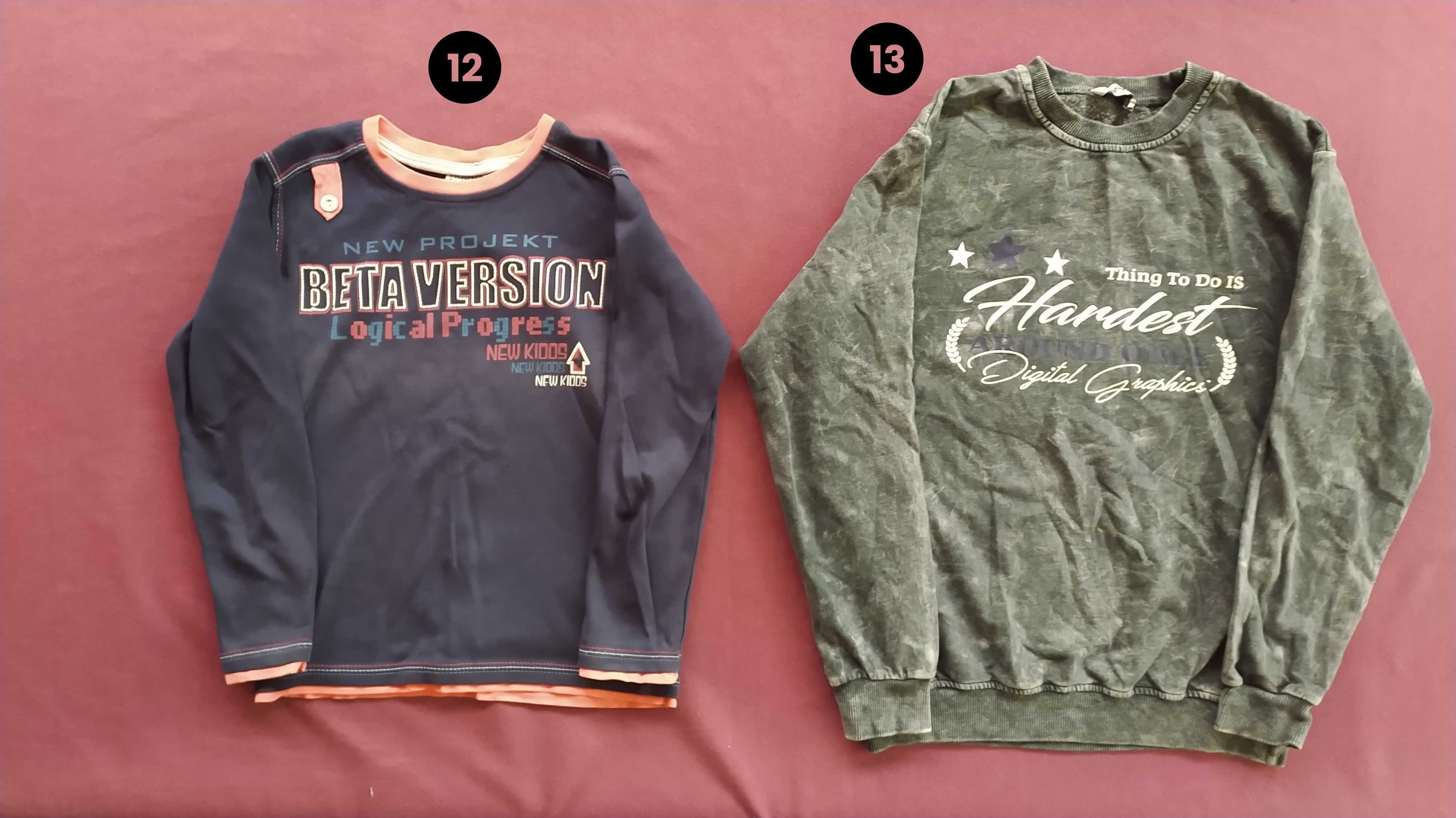 Блузи, горници и връхни дрехи за момчета (4 - 15 г.) по 4 и 5 лв